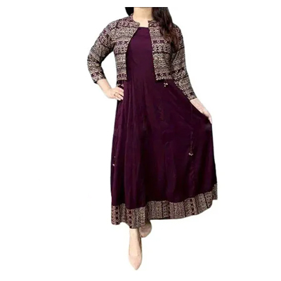 Full Sleeves Girls One Piece Dress, Pattern : Plain, Printed, Occasion :  Casual Wear at Best Price in Indore